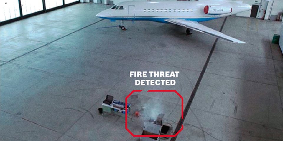 Cámaras de detección de incendio marca Bosch