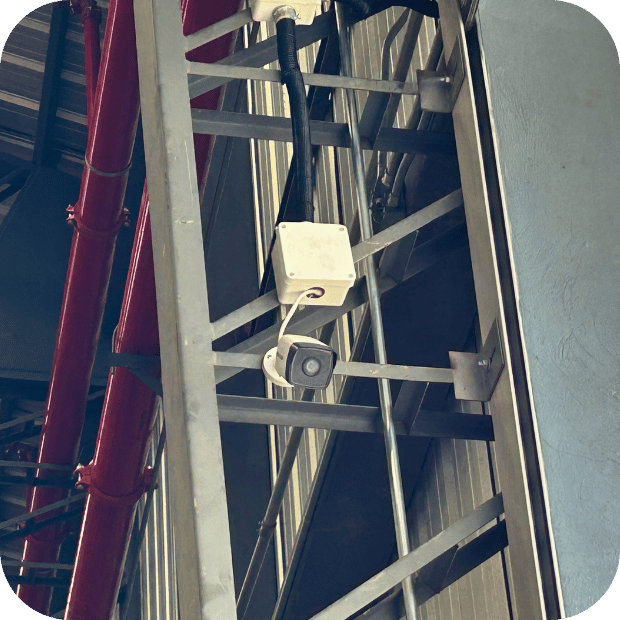 Instalación de cámara de video vigilancia