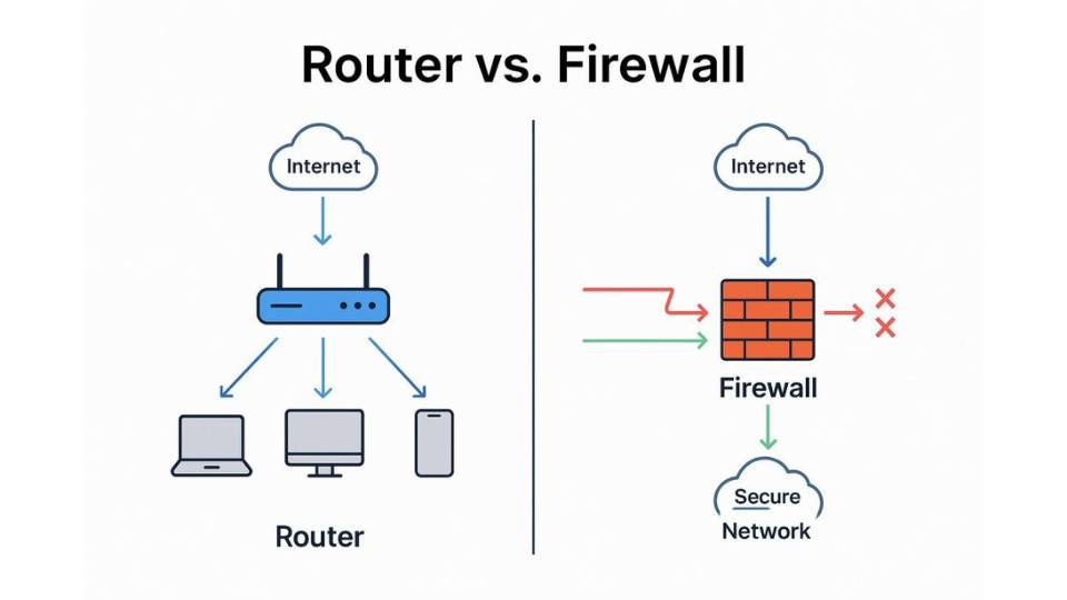 Diferencia entre router inteligente Mikrotik y un firewall dedicado UTM para empresas Diferencia entre router inteligente Mikrotik y un firewall dedicado UTM para empresas