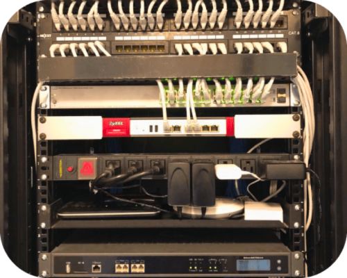 Rack de comunicación